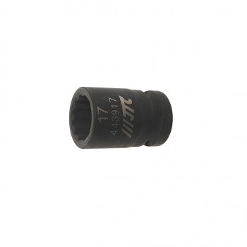 299 р. Головка торцевая 12 17мм 12-ти гранная ударная L=38мм JTC JTC TOOLS CO., LTD jtc-443917  с доставкой в г. Керчь. Увеличить фотографию 1
