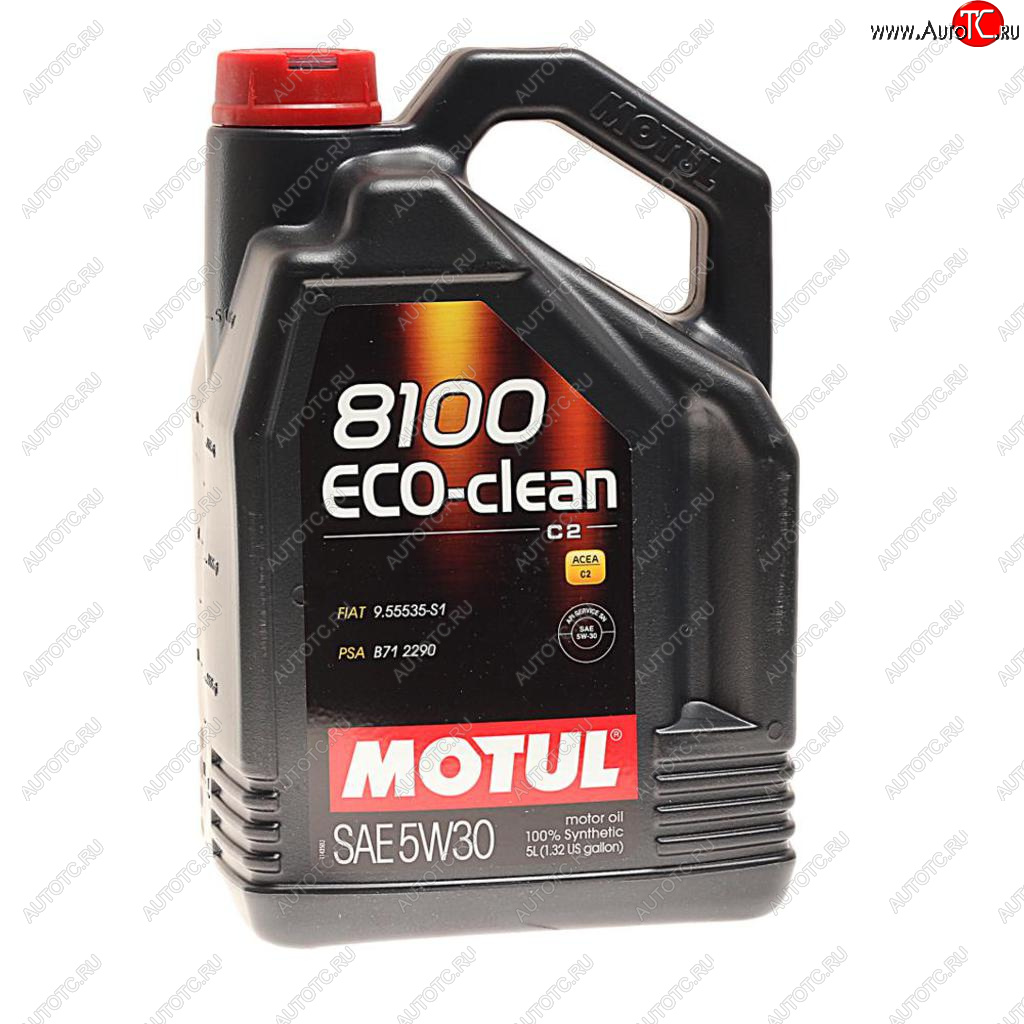 7 849 р. Масло моторное 8100 ECO-CLEAN C2 5W30 синт.5л MOTUL MOTUL 101545  с доставкой в г. Керчь