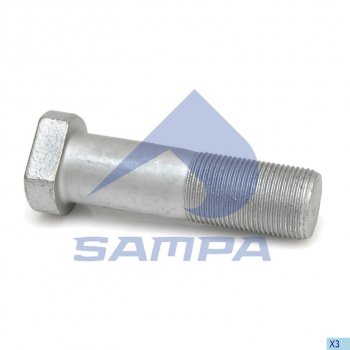 293 р. Шпилька колеса MAN MERCEDES (M22х1.5х81) SAMPA SAMPA 020.429  с доставкой в г. Керчь. Увеличить фотографию 1