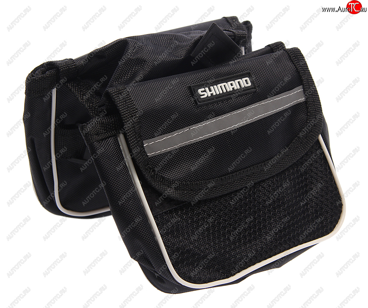 279 р. Велосумка на раму двойная SHIMANO SHIMANO 339826  с доставкой в г. Керчь