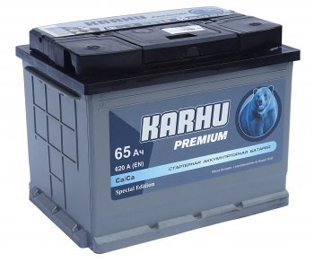 8 399 р. Аккумулятор KARHU Premium 65Ач обратная полярность KAINAR 6ст65(0)  с доставкой в г. Керчь. Увеличить фотографию 1