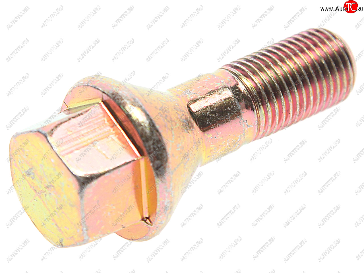 92 р. Болт колеса М12х1.25х28 ГАЗ-3110 конус под ключ 17мм NO NAME 3110-3101040  с доставкой в г. Керчь