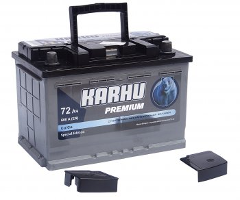 7 449 р. Аккумулятор KARHU Premium 72А/ч обратная полярность KAINAR 6ст72(0) KAINAR 6ст72(0)  с доставкой в г. Керчь. Увеличить фотографию 3