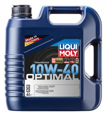 3 779 р. Масло моторное OPTIMAL 10W40 псинт.4л LIQUI MOLY LIQUI MOLY 3930  с доставкой в г. Керчь. Увеличить фотографию 1