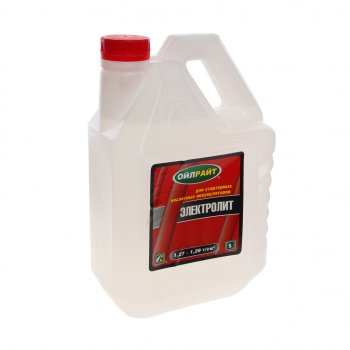 Электролит 1,27гкуб.см 5л OIL RIGHT OIL RIGHT 5504
