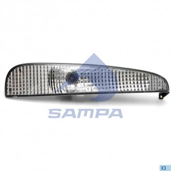 989 р. Указатель поворота MERCEDES Axor (04-) правый SAMPA SAMPA 201.091  с доставкой в г. Керчь. Увеличить фотографию 1