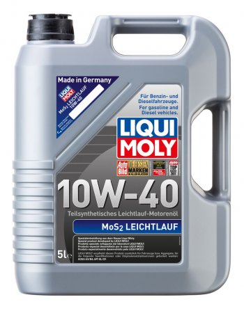 7 799 р. Масло моторное MoS2 LEICHTLAUF 10W40 псинт.5л LIQUI MOLY LIQUI MOLY 2184  с доставкой в г. Керчь. Увеличить фотографию 1
