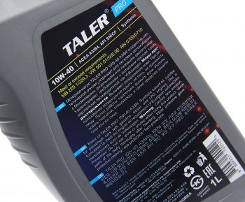 1 059 р. Масло моторное PRO A3B4 10W40 синт.1л TALER TALER 700111  с доставкой в г. Керчь. Увеличить фотографию 2
