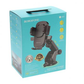 399 р. Держатель телефона универсальный BOROFONE BOROFONE bh60 black  с доставкой в г. Керчь. Увеличить фотографию 4
