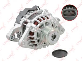 15 499 р. Генератор HYUNDAI HD35 (17-),Porter 2 (12-) KIA Bongo 3 (12-) (2.5-A2) (90A,12V) LYNX LYNX ea1303  с доставкой в г. Керчь. Увеличить фотографию 1