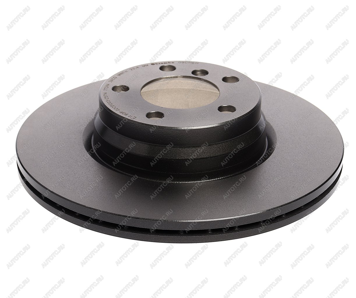 7 249 р. Диск тормозной BMW 2 (F22),3 (F30,F80) передний (1шт.) BREMBO BREMBO 09.c116.11  с доставкой в г. Керчь