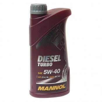 969 р. Масло дизельное TURBO DIESEL 5W40 CI-4SN синт.1л 7904 MANNOL MANNOL 1010  с доставкой в г. Керчь. Увеличить фотографию 1