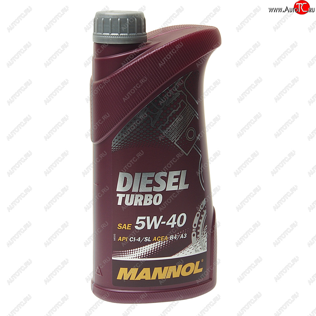 969 р. Масло дизельное TURBO DIESEL 5W40 CI-4SN синт.1л 7904 MANNOL MANNOL 1010  с доставкой в г. Керчь