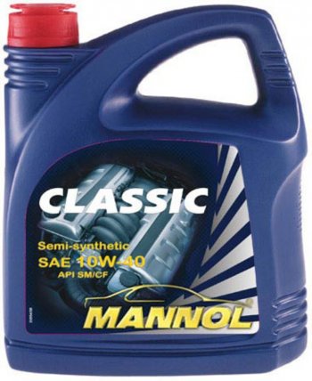 2 499 р. Масло моторное CLASSIC 10W40 CH-4SN псинт.4л 7501 MANNOL MANNOL 1101  с доставкой в г. Керчь. Увеличить фотографию 1