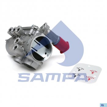 10 399 р. Клапан аварийного растормаживания DAF SCANIA SCHMITZ SAMPA SAMPA 092.140  с доставкой в г. Керчь. Увеличить фотографию 1