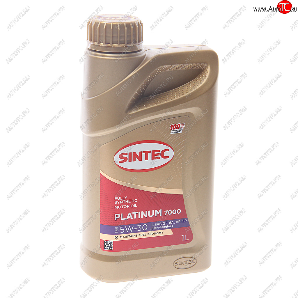 669 р. Масло моторное Platinum 7000 GF-6A 5W30 синт.1л SINTEC SINTEC 600152  с доставкой в г. Керчь