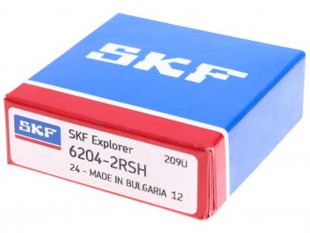 189 р. Подшипник механизма рулевого ГАЗ-53,3307 SKF SKF 180204 (6204.2rs)  с доставкой в г. Керчь. Увеличить фотографию 2