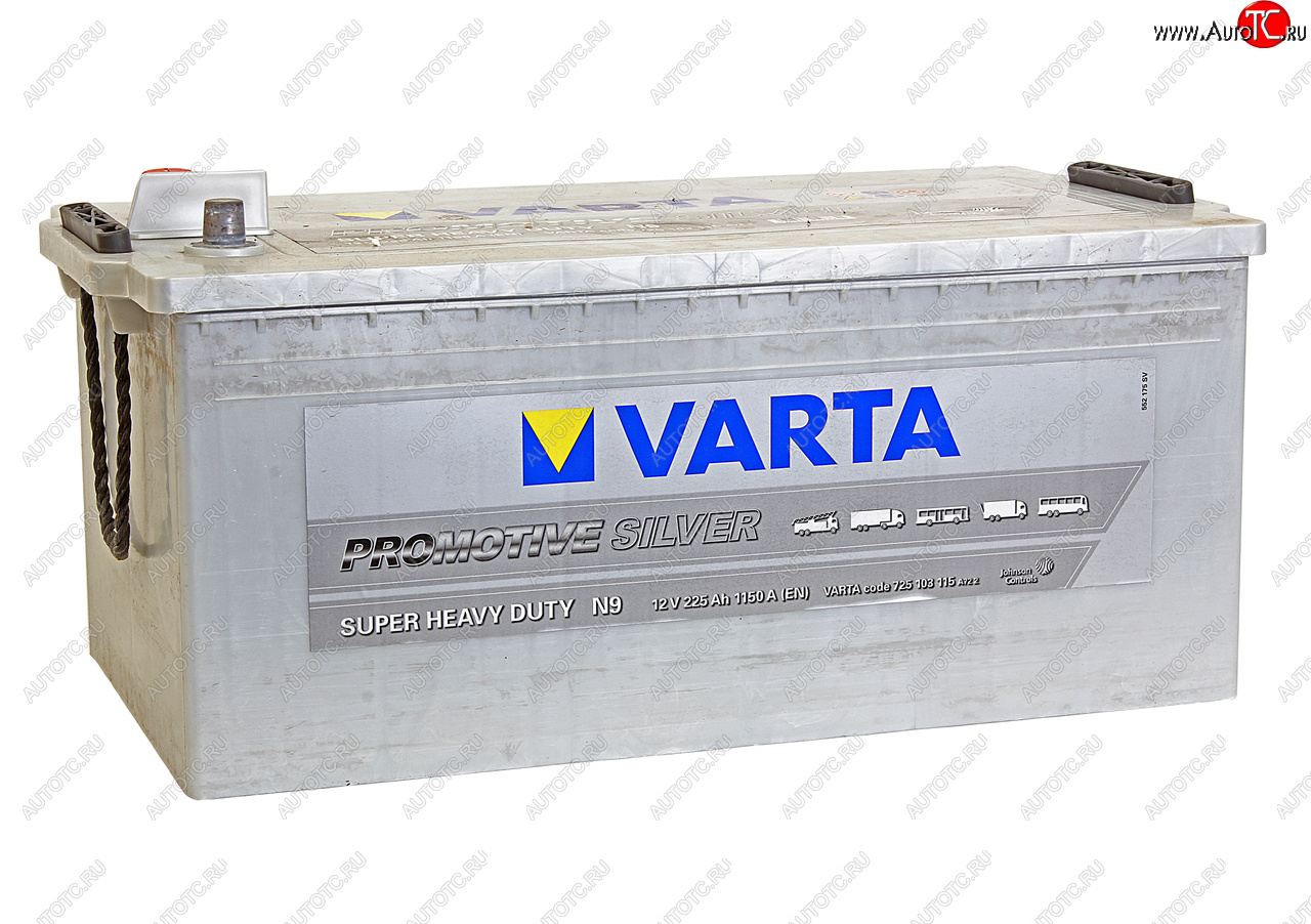 46 999 р. Аккумулятор VARTA Promotive Silver 225Ач обратная полярность VARTA 6ст225(3) n9  с доставкой в г. Керчь