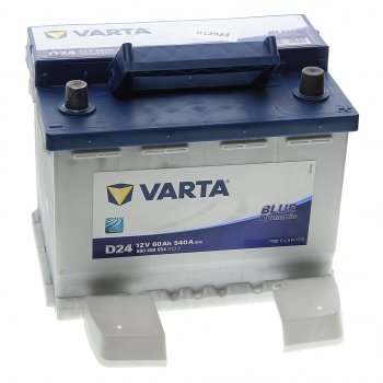 13 999 р. Аккумулятор VARTA Blue Dynamic 60Ач обратная полярность VARTA 6ст60(0) d24  с доставкой в г. Керчь. Увеличить фотографию 2