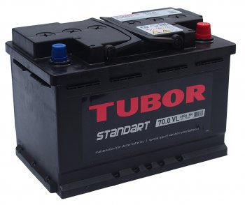 Аккумулятор TUBOR AGM 70Ач обратная полярность TUBOR 6ст70(0)