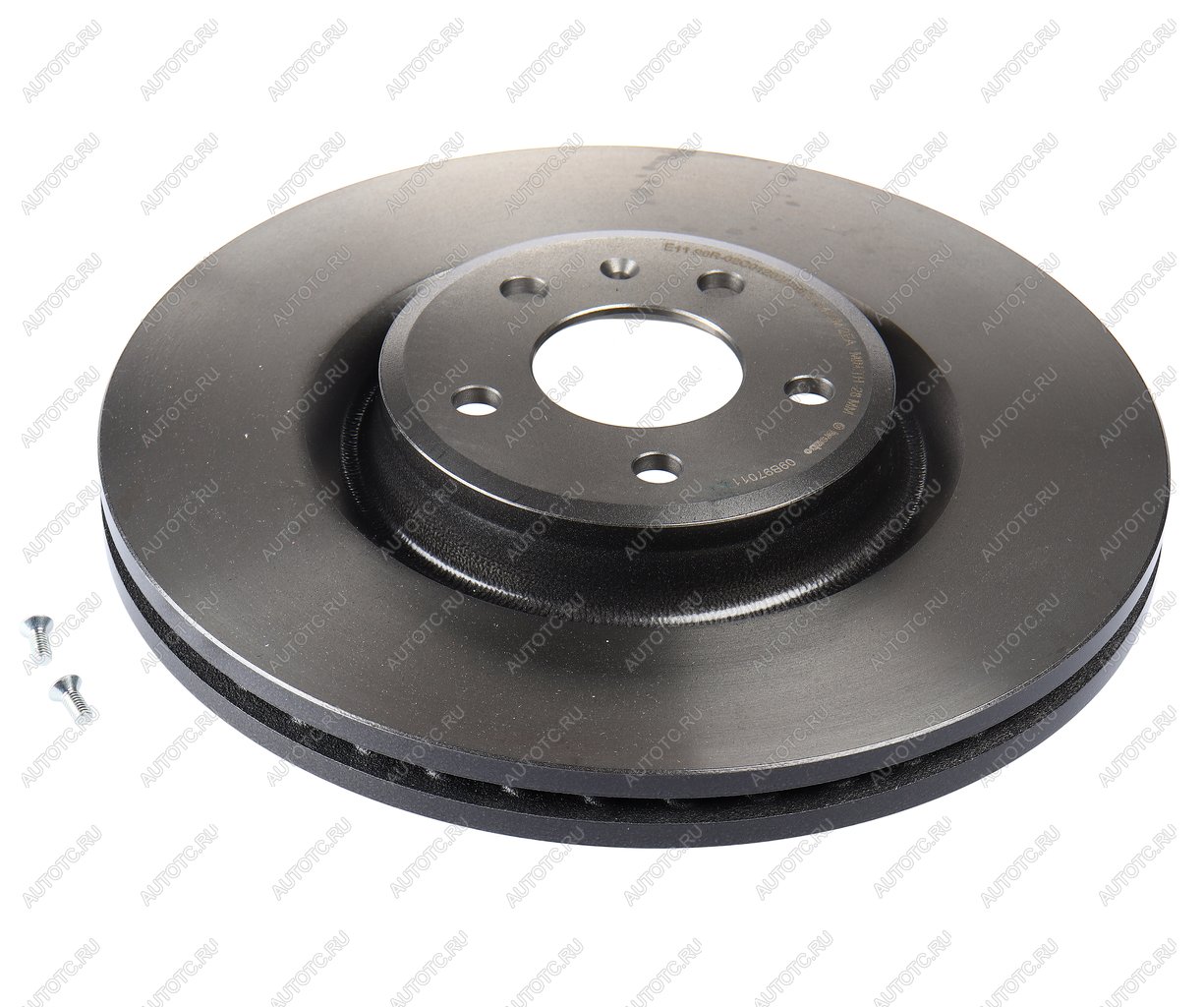 10 499 р. Диск тормозной AUDI A4,A6,A7 (07-) передний (1шт.) BREMBO BREMBO 09.b970.11  с доставкой в г. Керчь