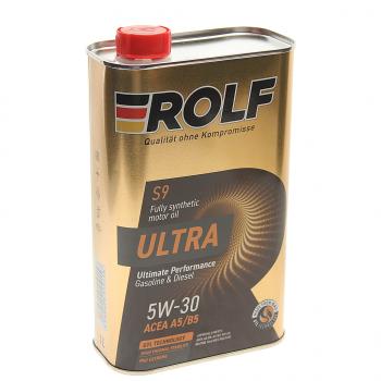 1 389 р. Масло моторное Ultra A5B5 5W30 синт.1л ROLF ROLF 323146  с доставкой в г. Керчь. Увеличить фотографию 1