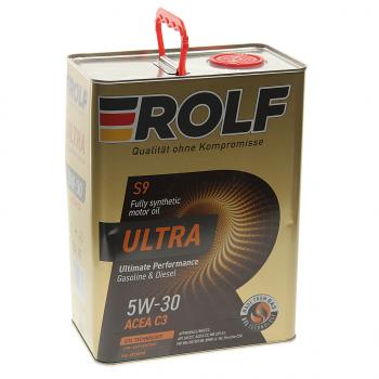 4 649 р. Масло моторное Ultra C3 5W30 синт.4л ROLF ROLF 322936  с доставкой в г. Керчь. Увеличить фотографию 1
