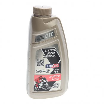 519 р. Масло моторное для 4-х тактных двигателей X-MOTO RACER SJ 4T 10W40 псинт.1л LUXE LUXE 30419  с доставкой в г. Керчь. Увеличить фотографию 1