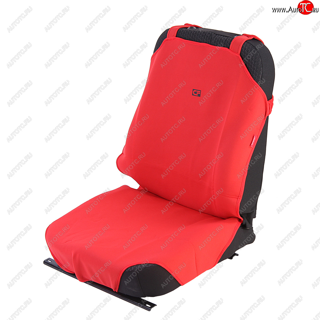 1 549 р. Авточехлы (майка) полиэстер красные (7 предм.) Forum CARFASHION CARFASHION 22027  с доставкой в г. Керчь