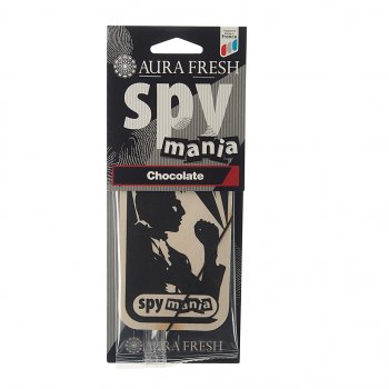 91 р. Ароматизатор подвесной картонный (chocolate) Spy Mania AURA FRESH AURA FRESH 23100  с доставкой в г. Керчь. Увеличить фотографию 1
