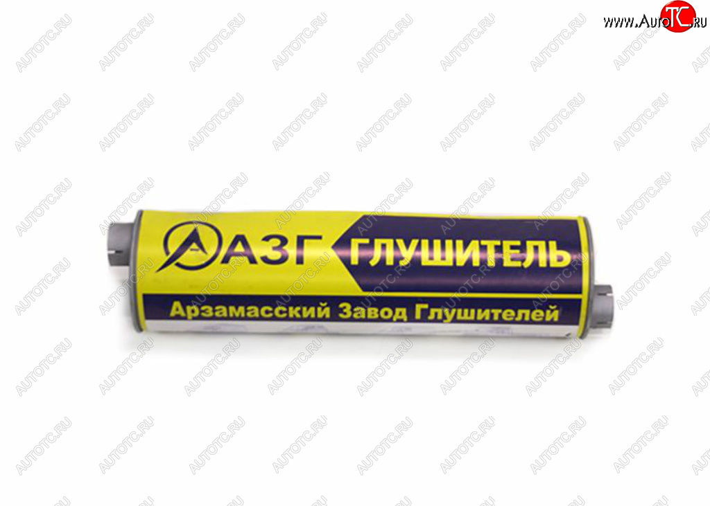 2 999 р. Глушитель ГАЗ-3302,3221,2705 дв.ЗМЗ.402,405,406,ГАЗ-560 труба 66мм АЗГ АЗГ 33078-1201010  с доставкой в г. Керчь