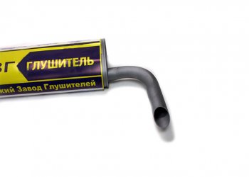 6 199 р. Глушитель ГАЗ-3302 дв.УМЗ ЕВРО-3,4 длинный с фланцем выход боковой АЗГ АЗГ 330202-1201008-41  с доставкой в г. Керчь. Увеличить фотографию 2