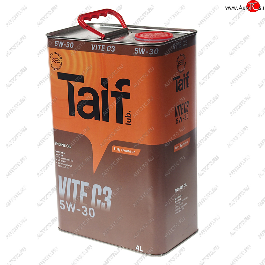 2 699 р. Масло моторное VITE PAO 5W30 C3SN синт.4л TAIF TAIF 211014  с доставкой в г. Керчь