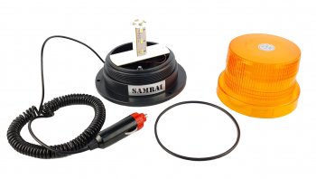 999 р. Маяк импульсный 1224V (12 светодиодов) 1 режим на магните желтый LED LT LED TECHNOLOGY 012-1a  с доставкой в г. Керчь. Увеличить фотографию 5