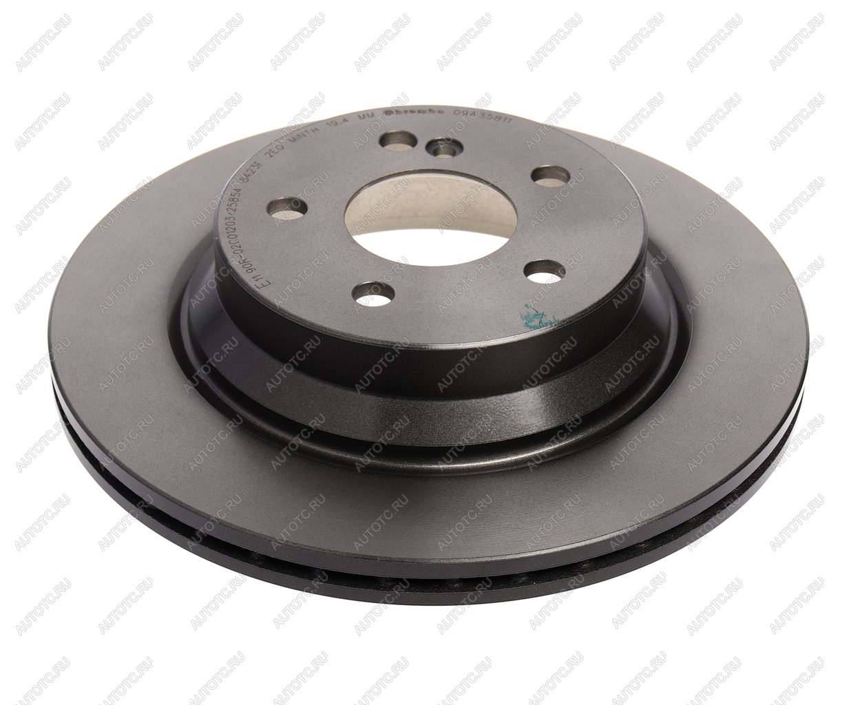6 649 р. Диск тормозной MERCEDES E (W212),GLK ((X204) задний (1шт.) BREMBO BREMBO 09.a358.11  с доставкой в г. Керчь