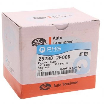 1 259 р. Ролик приводного ремня HYUNDAI Santa Fe (09-),ix35 (09-) KIA Sorento (09-) (2.02.2) обводной GATES GATES 25288-2f000  с доставкой в г. Керчь. Увеличить фотографию 3