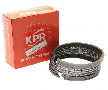5 499 р. Кольца поршневые HYUNDAI Porter дв.D4BF d+0.00 комплект KPR KPR 23040-42850  с доставкой в г. Керчь. Увеличить фотографию 1