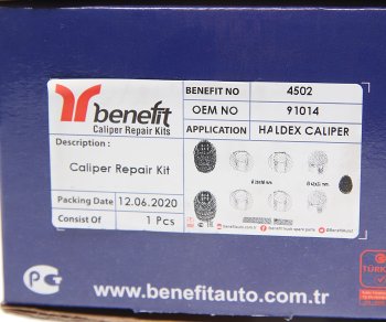 719 р. Ремкомплект суппорта HALDEX MODUL X (пятаки,пыльники) BENEFIT BENEFIT 4502  с доставкой в г. Керчь. Увеличить фотографию 4