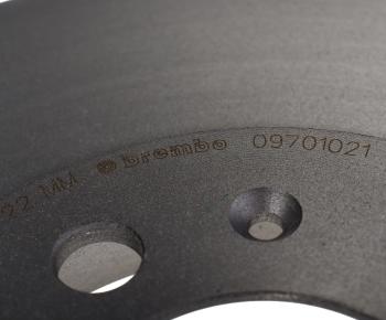 5 799 р. Диск тормозной VW Golf (97-06) AUDI A3 (99-06) передний вентилируемый (1шт.) BREMBO BREMBO 09.7010.21  с доставкой в г. Керчь. Увеличить фотографию 5