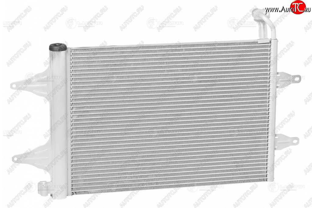 7 799 р. Радиатор кондиционера VW Polo (02-05) SKODA Fabia (01-07) LUZAR LUZAR lrac18qr  с доставкой в г. Керчь