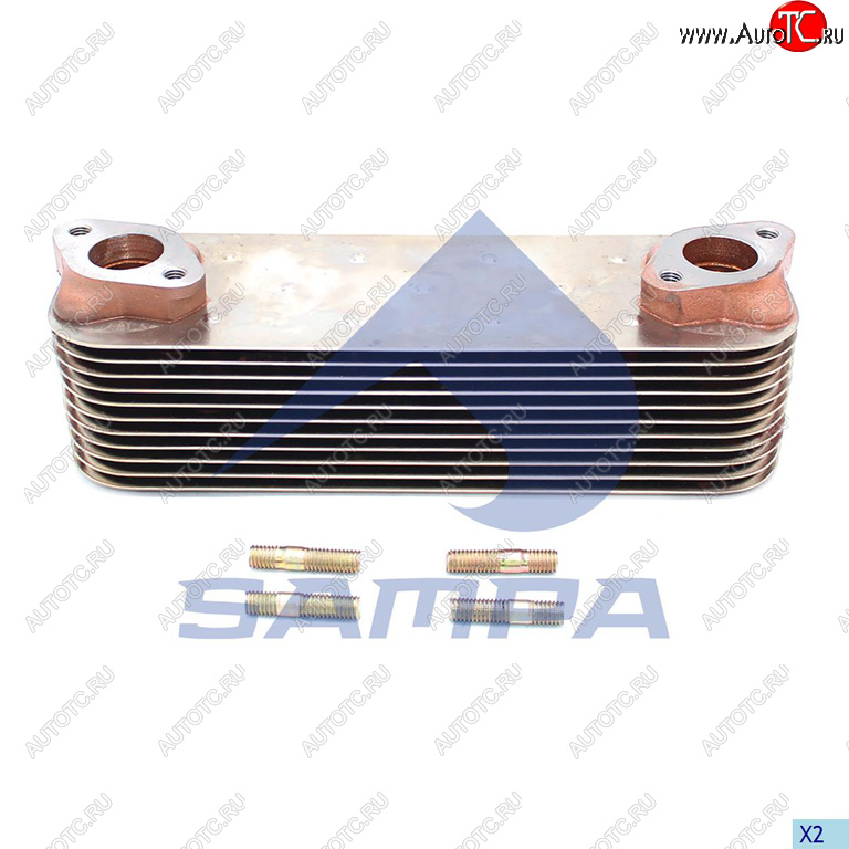 8 349 р. Радиатор масляный MAN дв.D2066 SAMPA SAMPA 025.158  с доставкой в г. Керчь