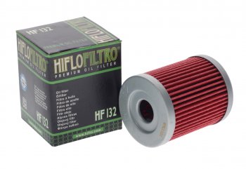 439 р. Фильтр масляный мото KAWASAKI SUZUKI YAMAHA SYM HIFLO FILTRO HIFLO FILTRO hf132  с доставкой в г. Керчь. Увеличить фотографию 1