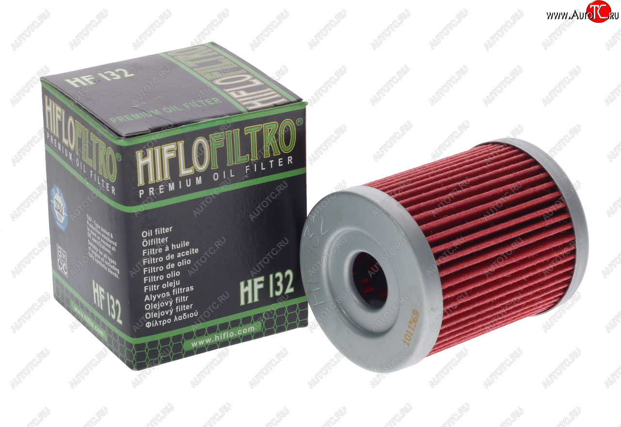 439 р. Фильтр масляный мото KAWASAKI SUZUKI YAMAHA SYM HIFLO FILTRO HIFLO FILTRO hf132  с доставкой в г. Керчь