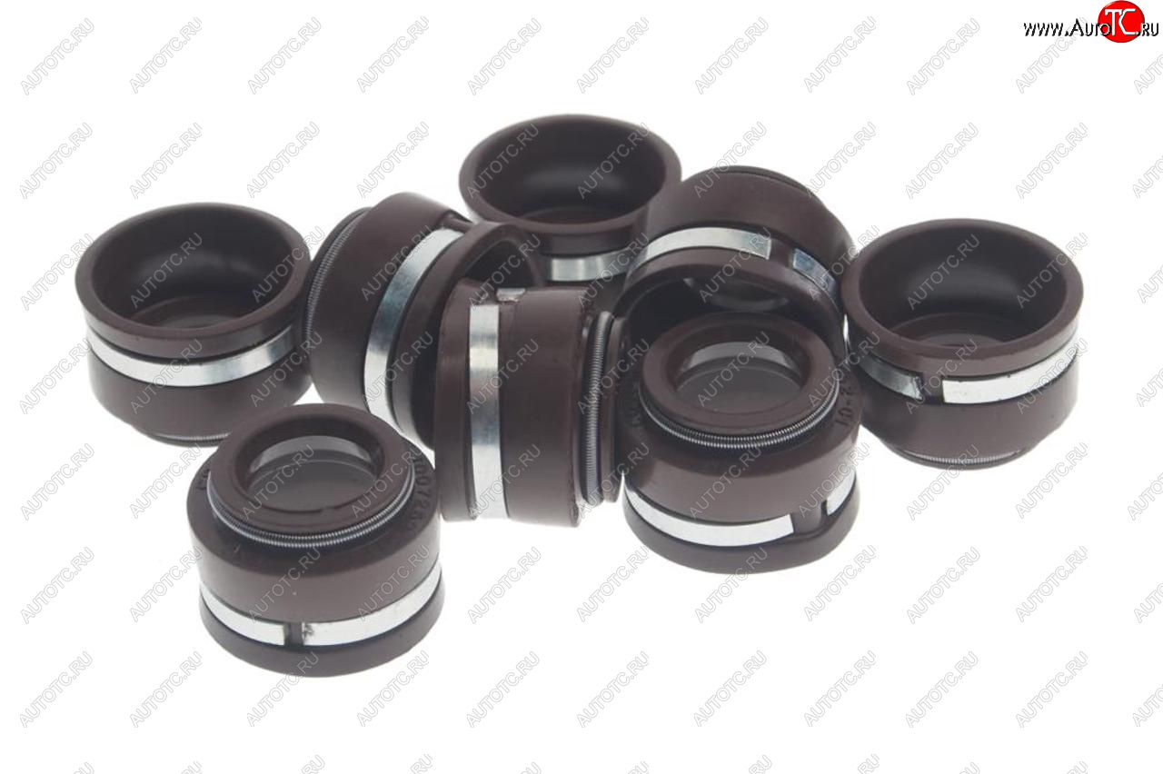 319 р. Колпачок КАМАЗ маслоотражательный комплект 8шт. Viton CAVETTO CAVETTO 740.1007262  с доставкой в г. Керчь