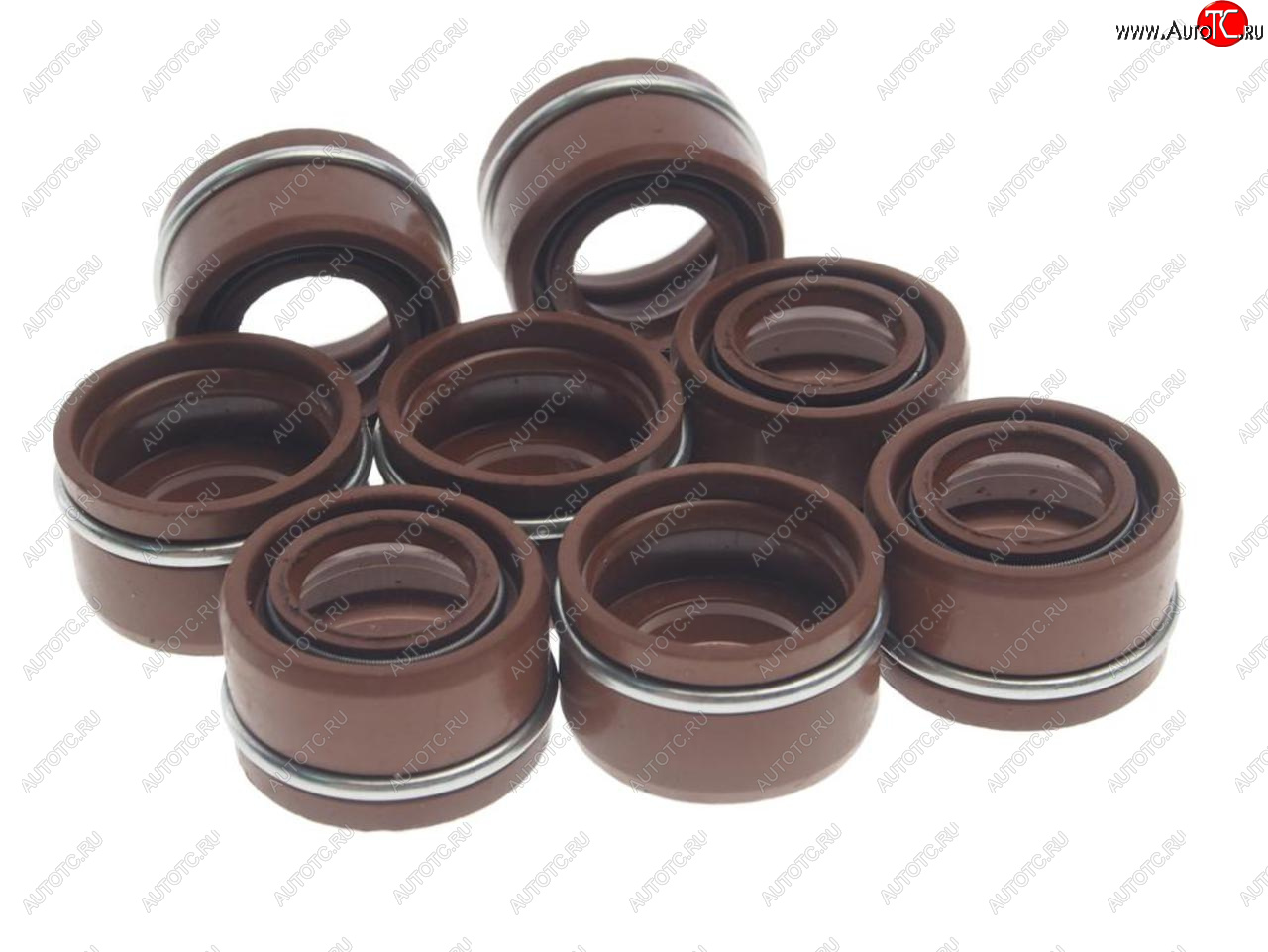 339 р. Колпачок ЯМЗ маслоотражательный комплект 8шт. Viton CAVETTO CAVETTO 236-1007262  с доставкой в г. Керчь