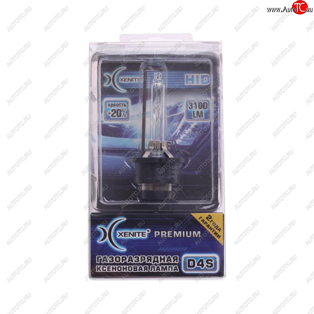 1 489 р. Лампа ксеноновая D4S 5000K +20% бокс Premium XENITE XENITE 1002023 XENITE 1002023  с доставкой в г. Керчь