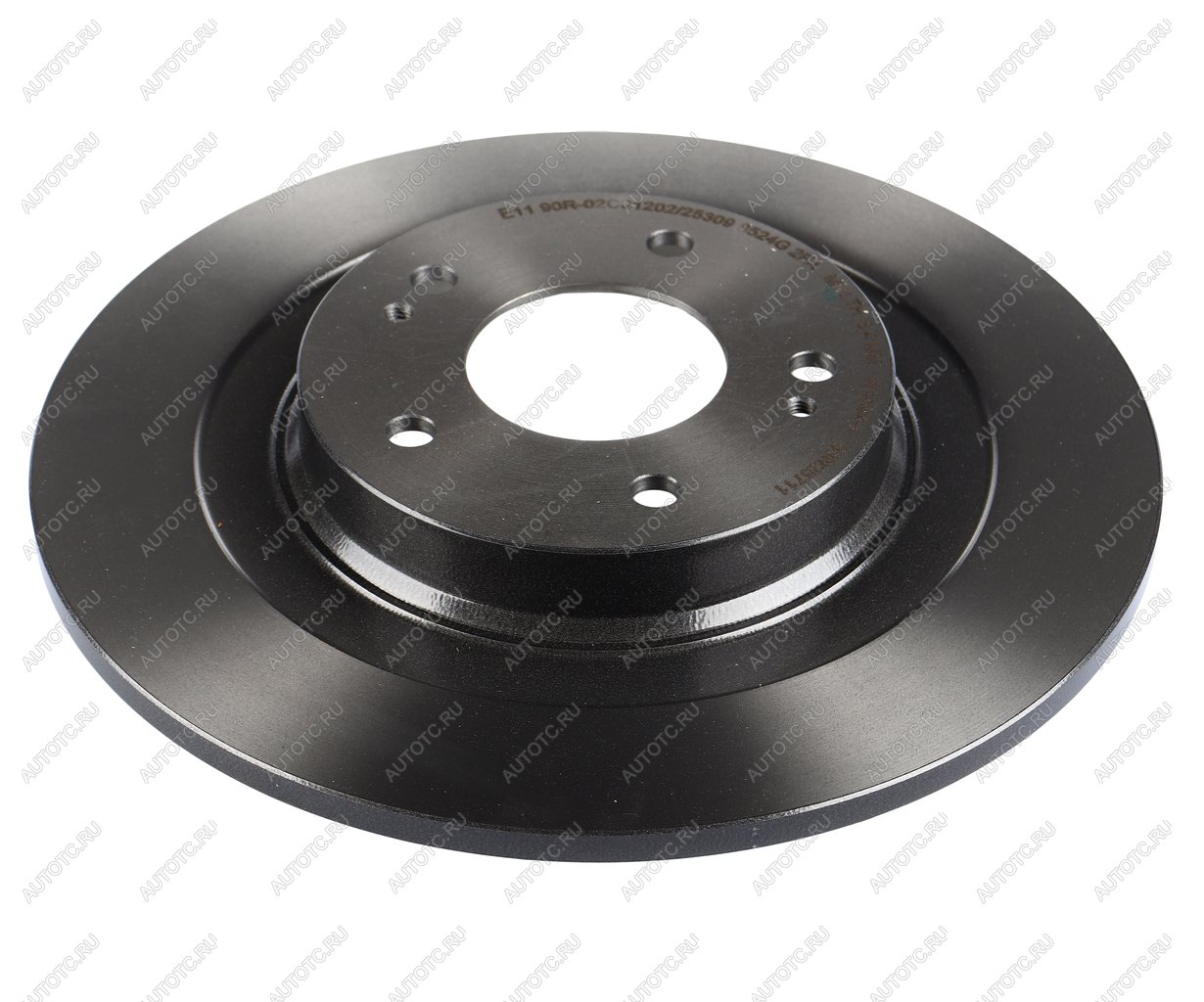 3 899 р. Диск тормозной MITSUBISHI Outlander (12-) задний (1шт.) BREMBO BREMBO 08.n267.11  с доставкой в г. Керчь
