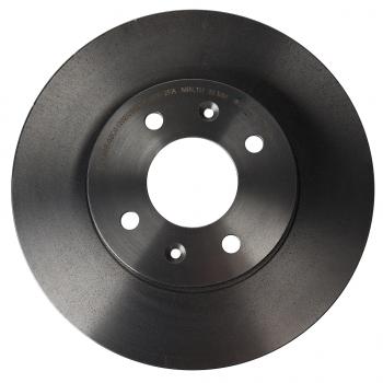 4 999 р. Диск тормозной HYUNDAI Solaris (11-) KIA Rio (11-) передний (1шт.) d=256мм BREMBO BREMBO 09.c171.11  с доставкой в г. Керчь. Увеличить фотографию 3