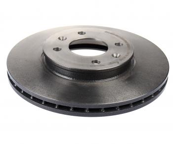 4 999 р. Диск тормозной HYUNDAI Solaris (11-) KIA Rio (11-) передний (1шт.) d=256мм BREMBO BREMBO 09.c171.11  с доставкой в г. Керчь. Увеличить фотографию 1