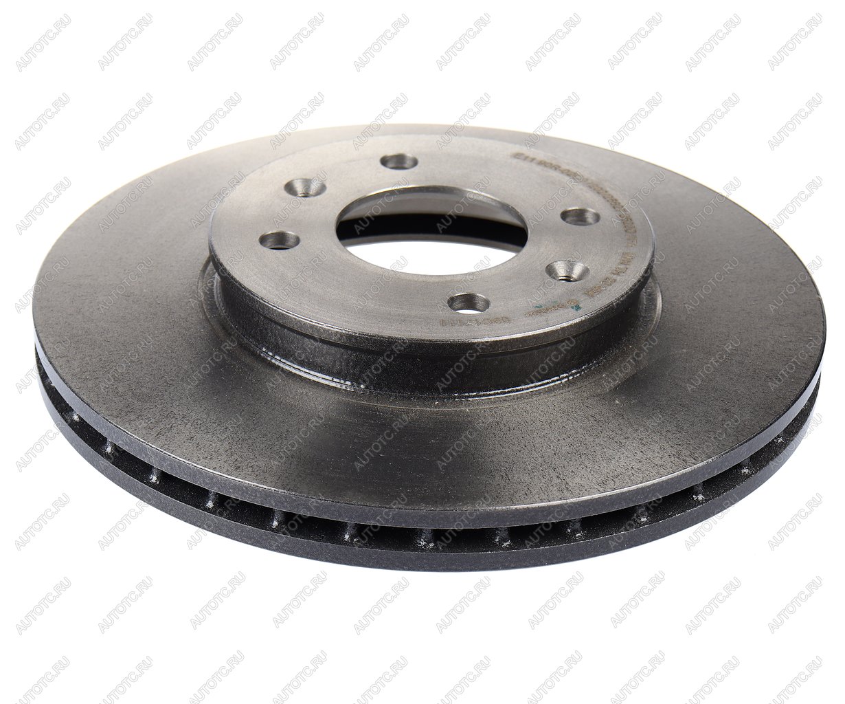 4 999 р. Диск тормозной HYUNDAI Solaris (11-) KIA Rio (11-) передний (1шт.) d=256мм BREMBO BREMBO 09.c171.11  с доставкой в г. Керчь